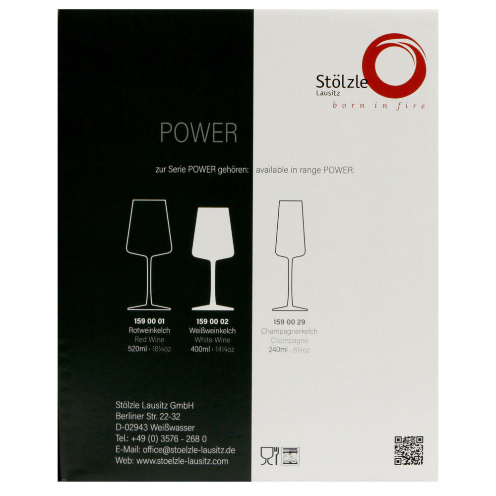 Stolzle lausitz power calice vini bianchi cl.40