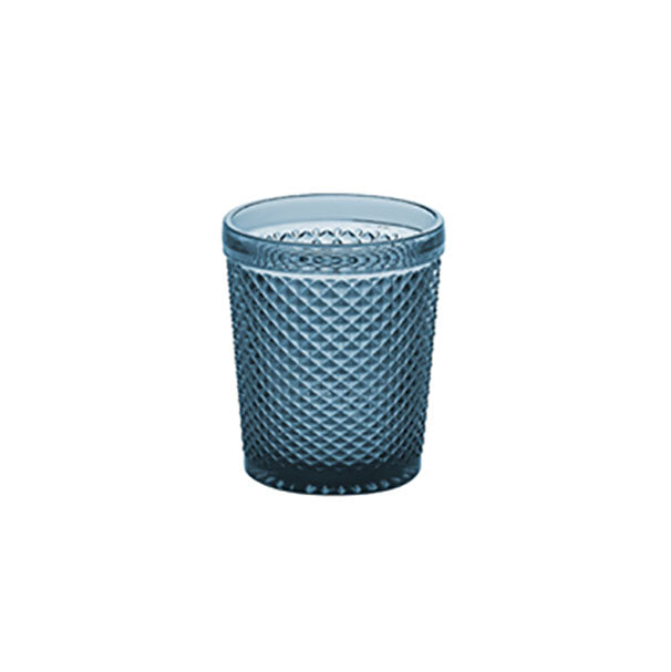 Bicchiere diamante cl.30,8 blu
