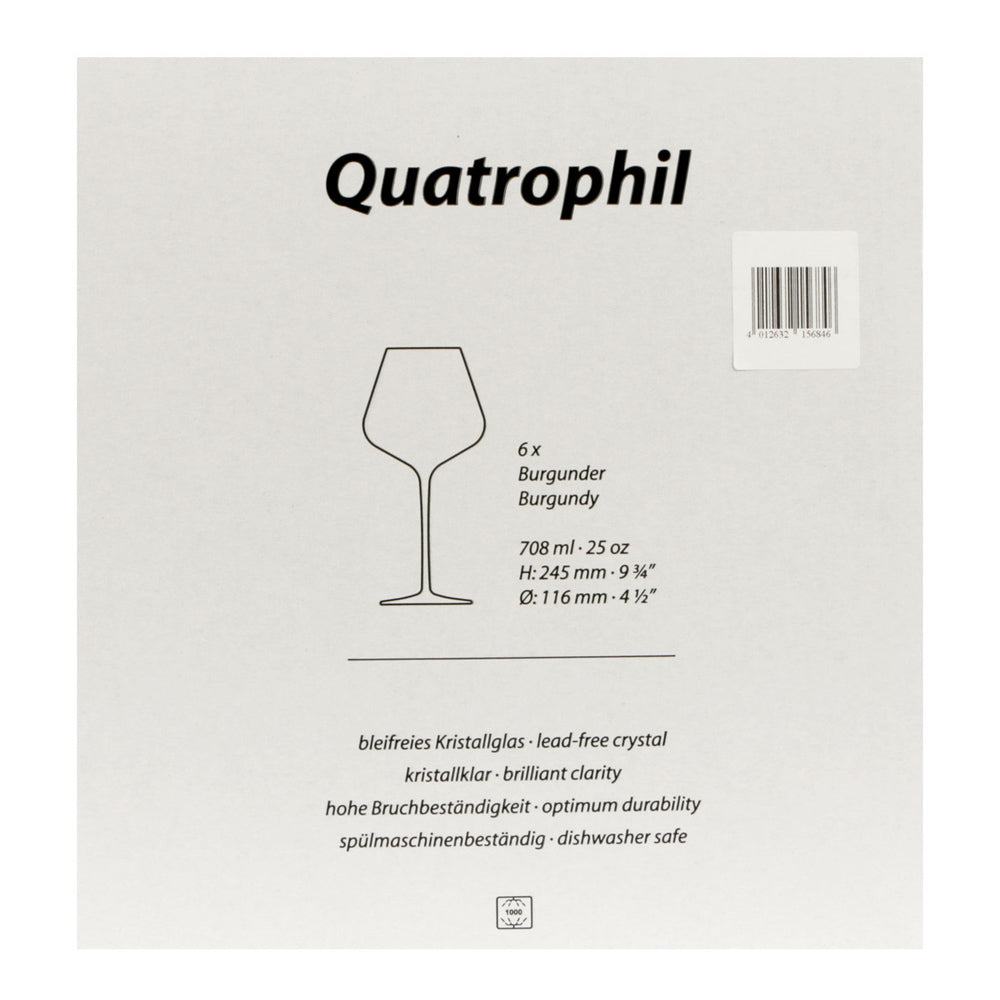 Stolzle lausitz quatrophil calice burgundy cl.71