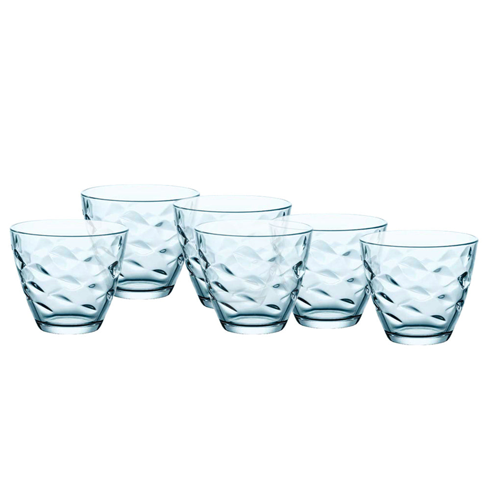 Bicchiere flora cl.26 azzurro bormioli rocco