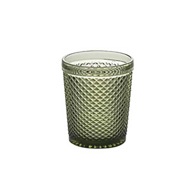Bicchiere diamante cl.30,8 verde