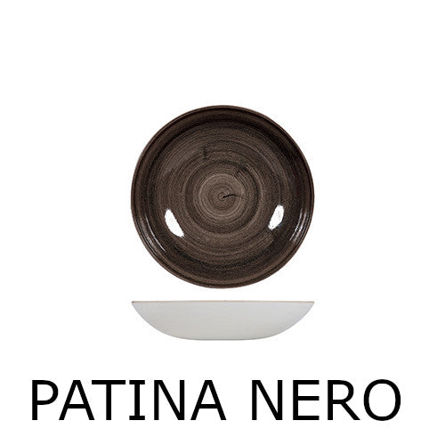 Piatto fondo stonecast cm.24.8 coup cornflower blue churchill