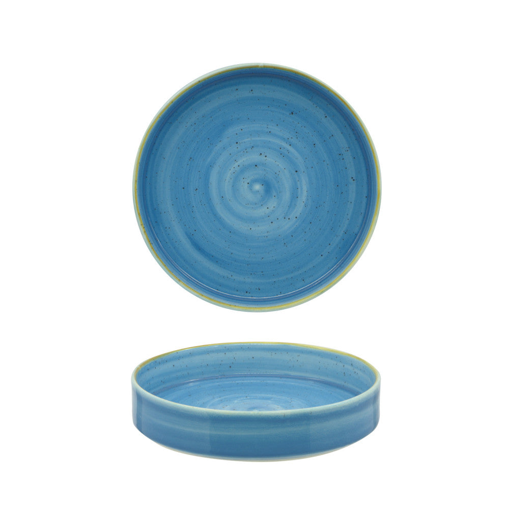 Piatto fondo kaden ø cm.20 aqua blu sango