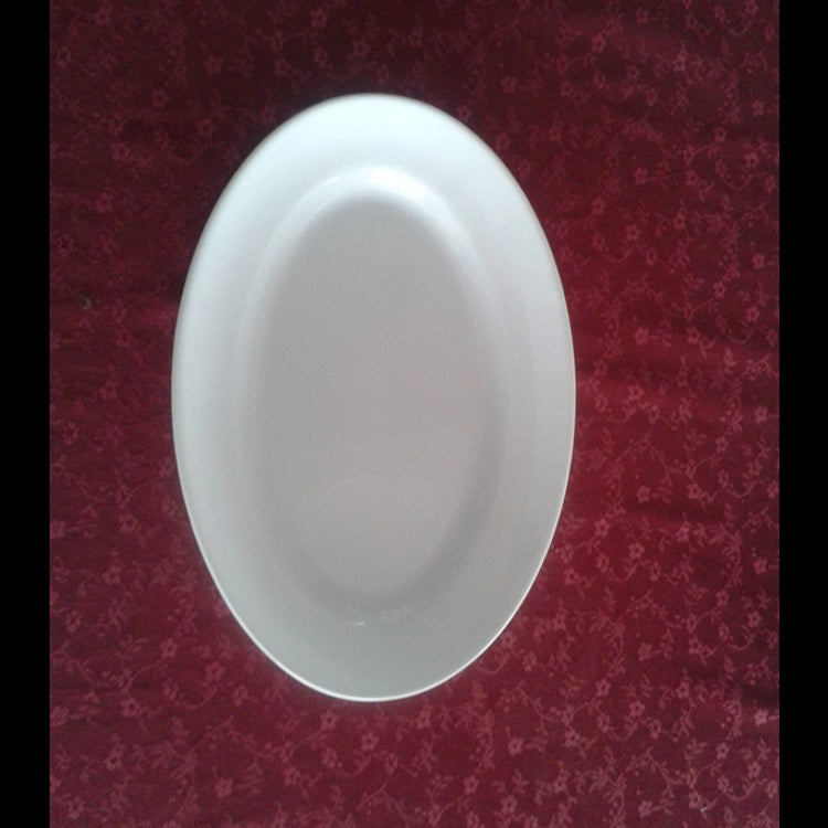 Ovale tivoli bianco cm.35x24.5 saturnia