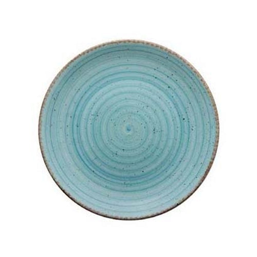 Piatto piano avanos cm.27 azzurro gural