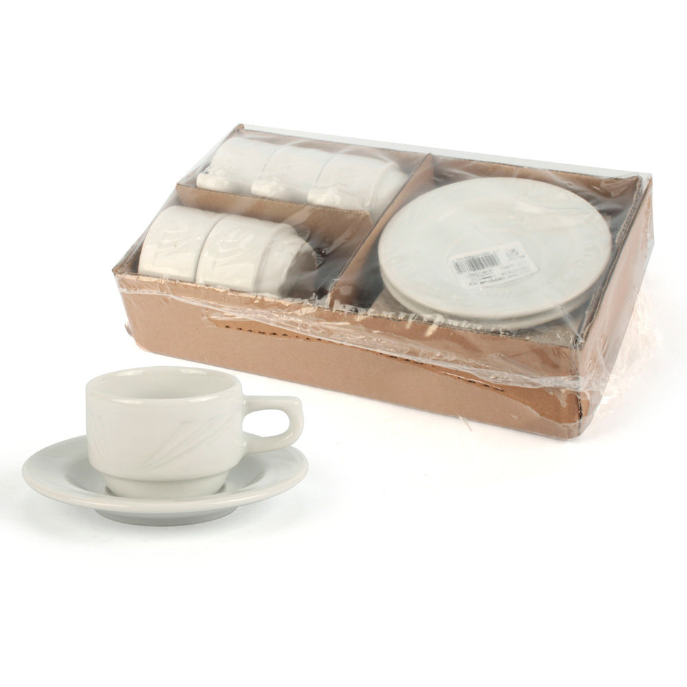 Tazza caffe' con piatto arcadia cl.8 lubiana