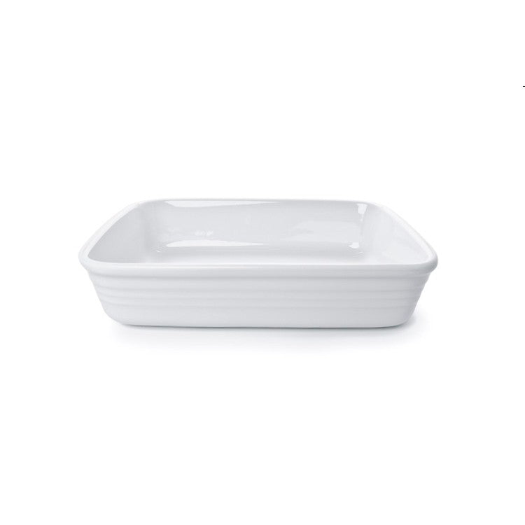Pirofila rettangolare bianco gastro cm.36x24 h.6