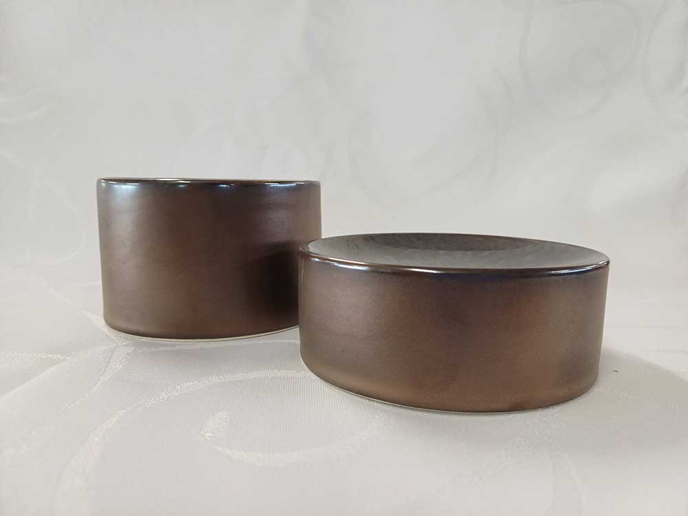 Colonna gourmet oxide tonda bassa