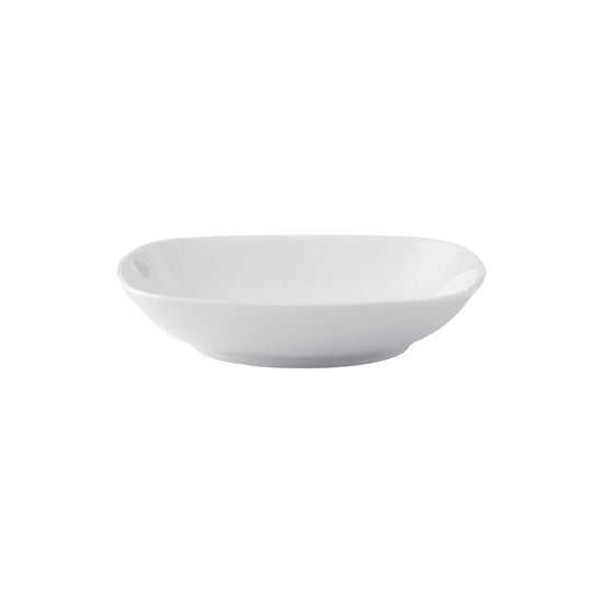 Piatto fondo mimoza quadro cm.19x19 gural