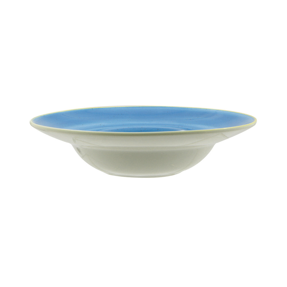 Piatto pasta java bowl cm.25 aqua blu sango