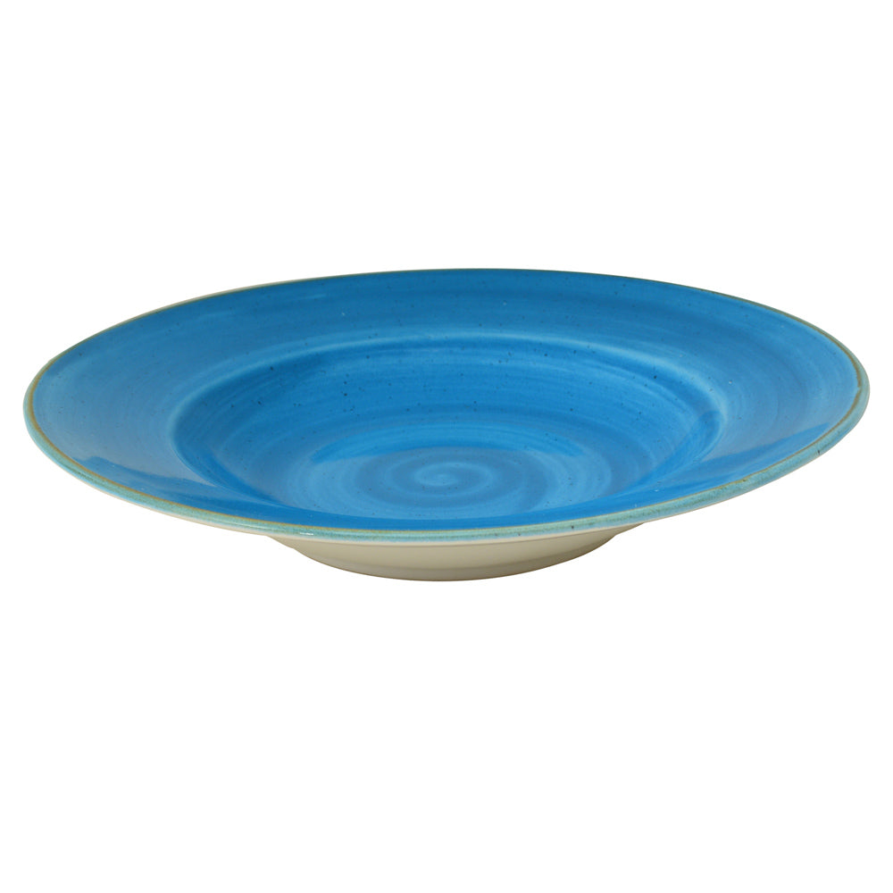 Piatto pasta java bowl cm.25 aqua blu sango