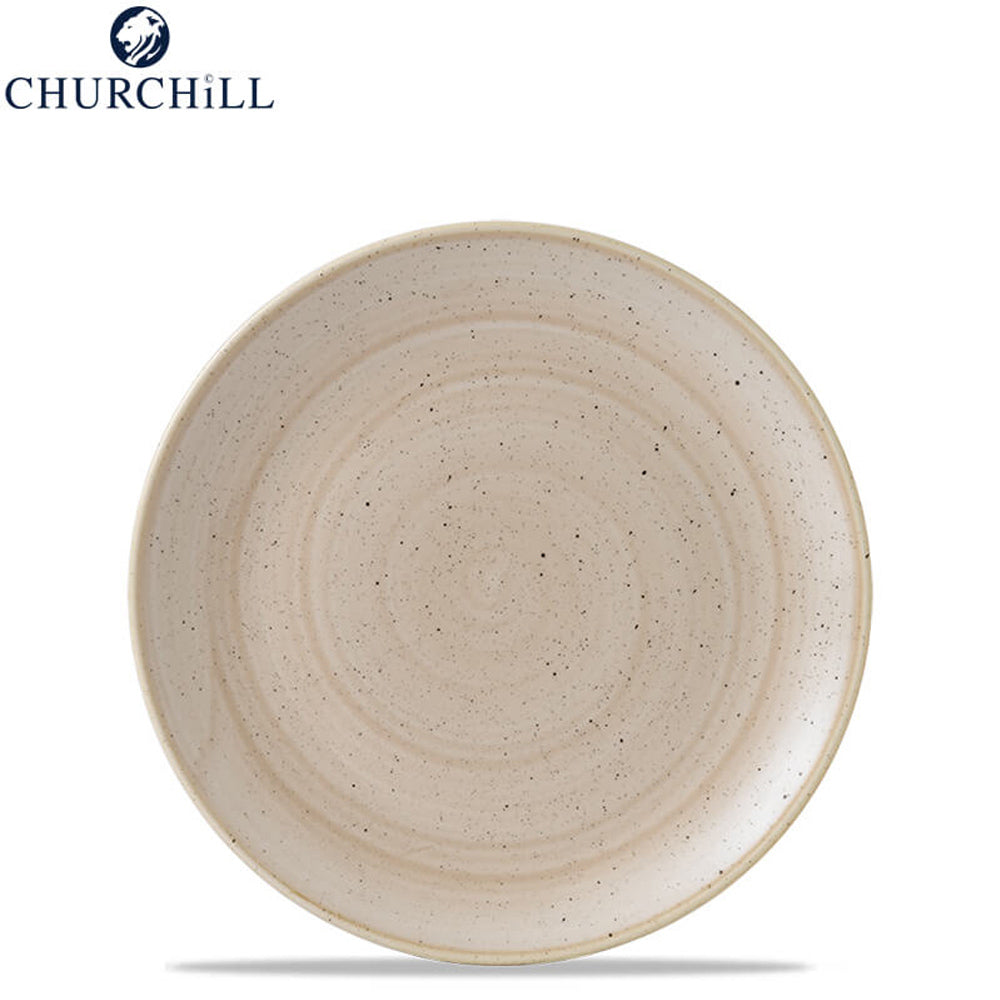 Piatto dessert stonecast cm.21,7 nutmeg cream churchill