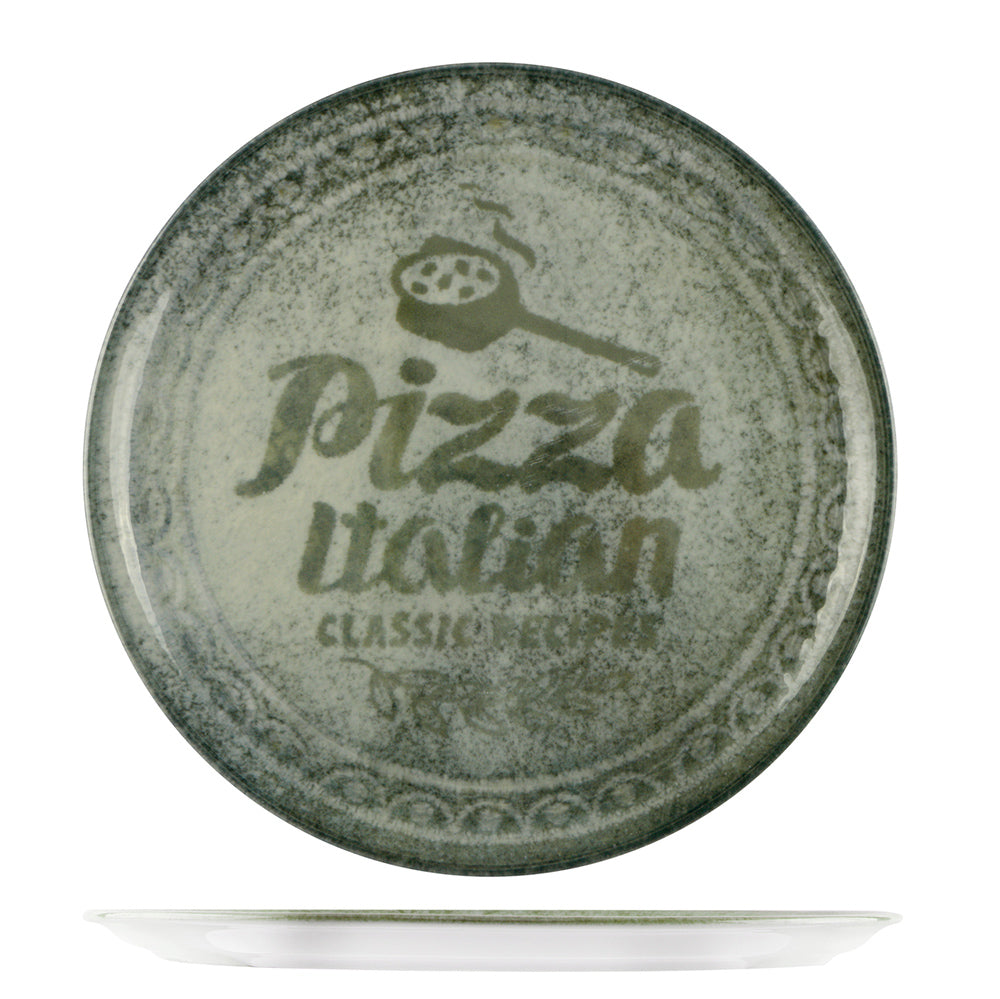 Piatto pizza recipes cm.31 verde saturnia