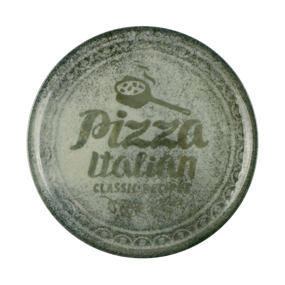 Piatto pizza recipes cm.31 verde saturnia
