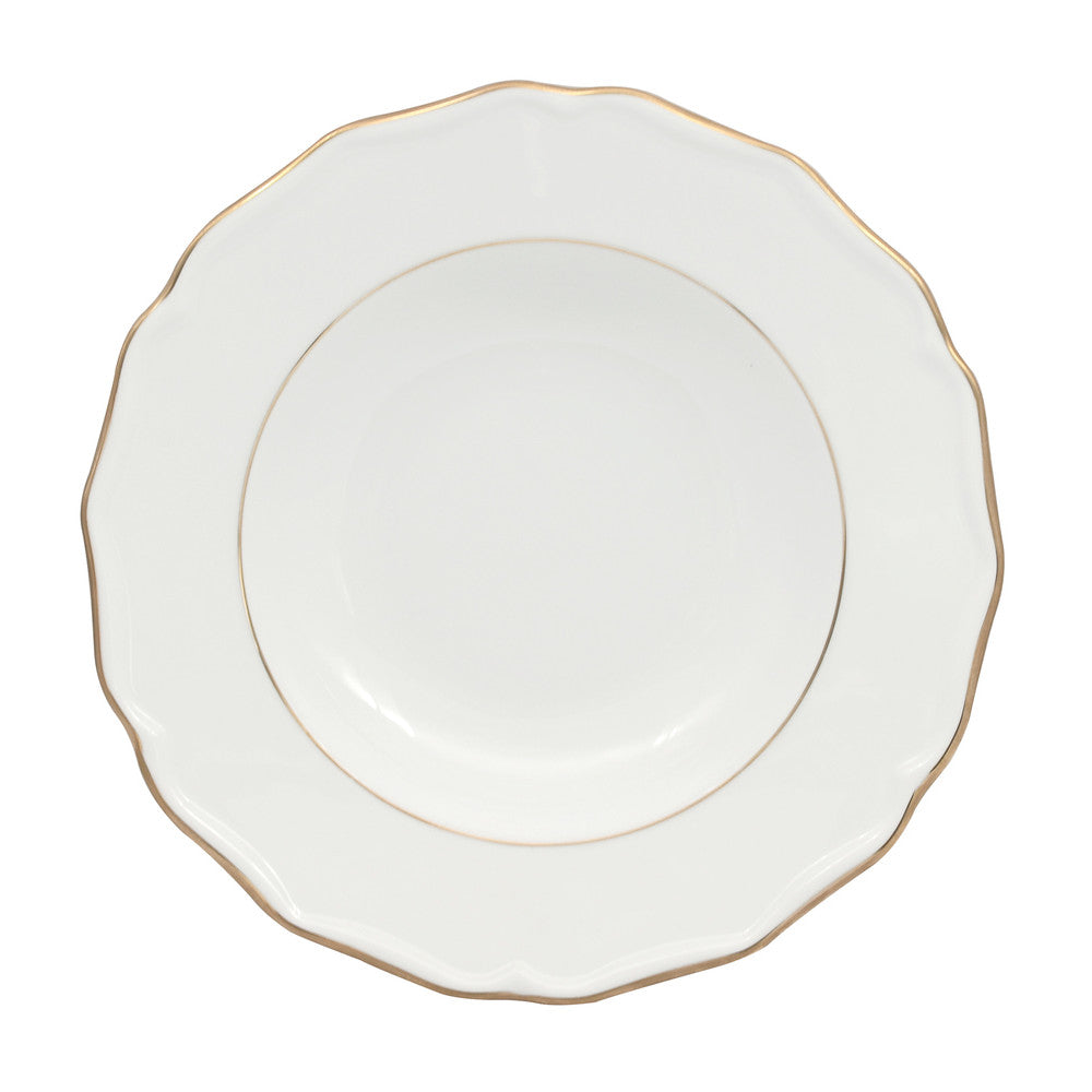 Piatto fondo diana gold cm.23 fenixe