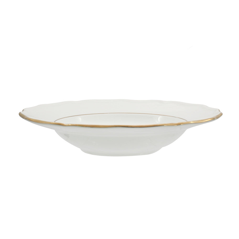 Piatto fondo diana gold cm.23 fenixe