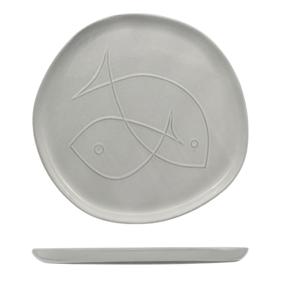 Piatto piano organic pelago cm.27 fenixe
