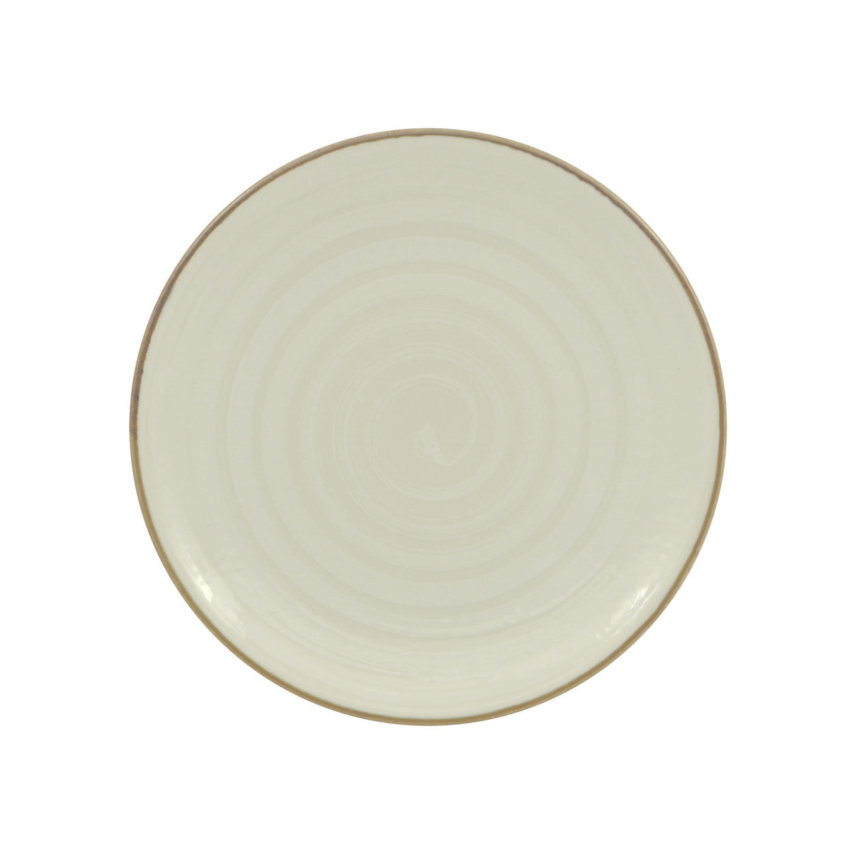 Piatto piano vortex bianco cm.28 saturnia