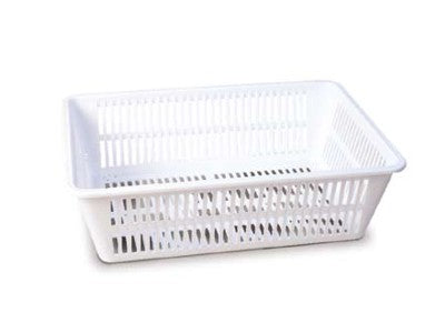 Cestino rettangolare forato cm.34x24 h.10 giganplast