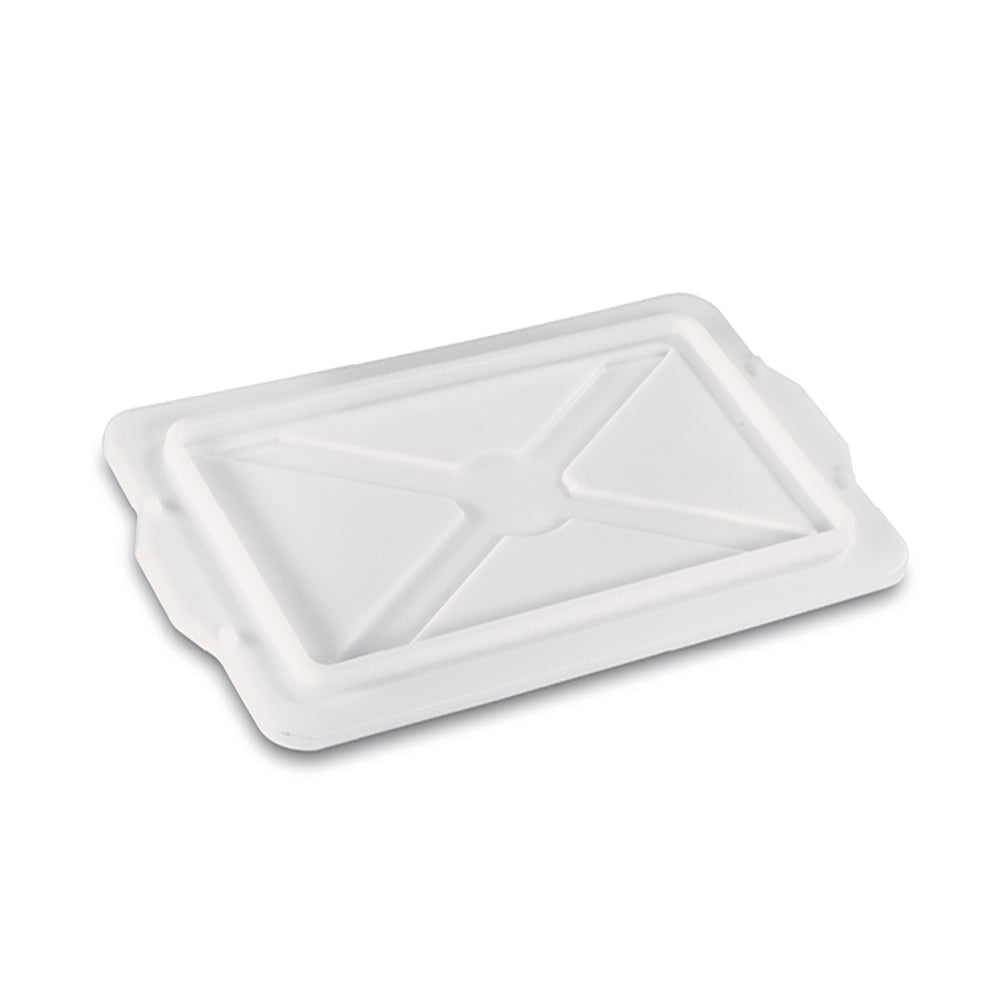 Coperchio bacinella polipropilene rettangolare 50x34