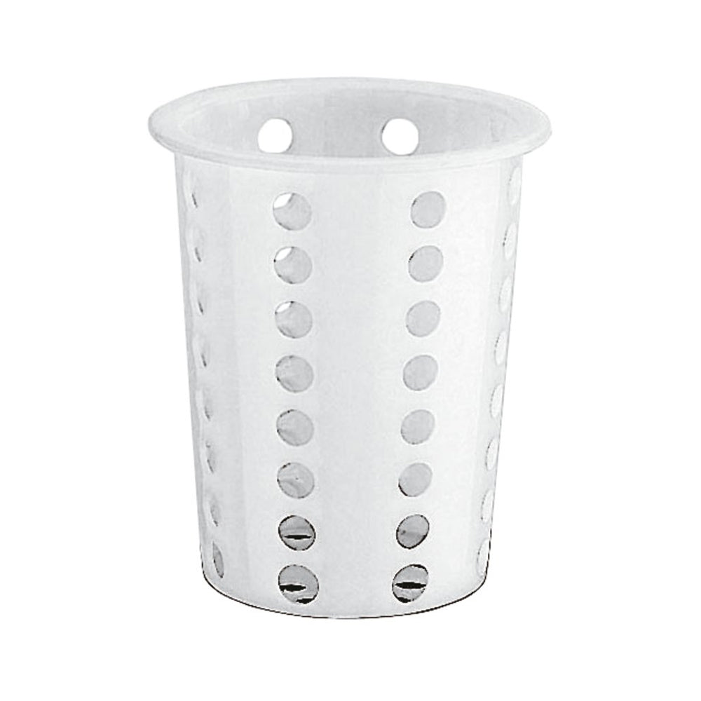 Cesto porta posate cm.9,5x13 rotondo plastica