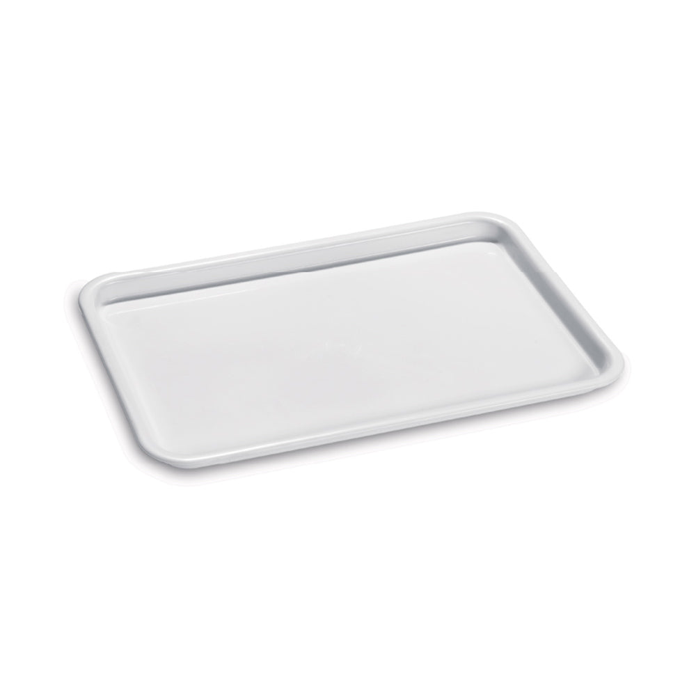 Vassoio rettangolare gilly bianco cm.46x30 h.2,5