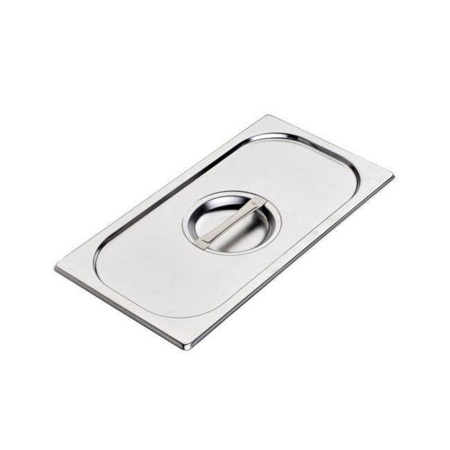 Coperchio inox gn.1/3 cm.32,5x18