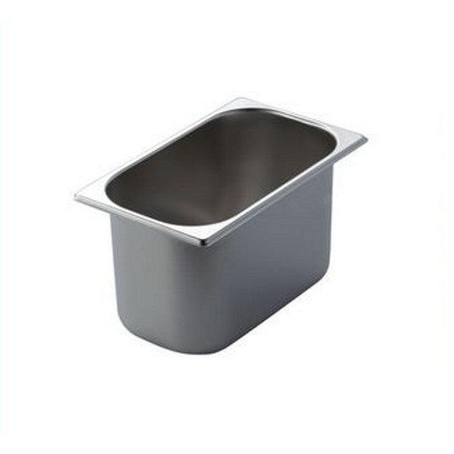 Vaschetta inox gelato cm.26x16,5 h.15 lt.4,1