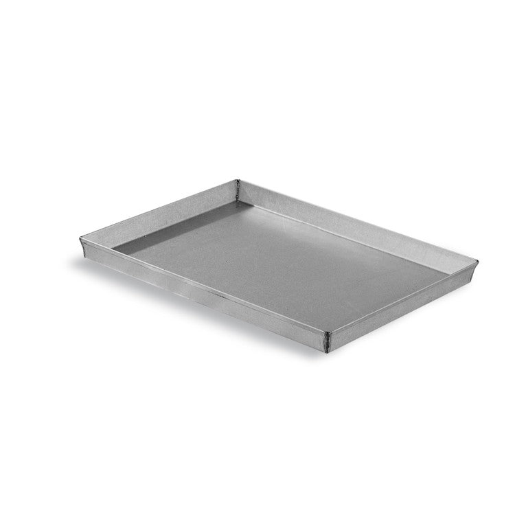 Teglia alluminata cm.60x40 h.2 piana saldata
