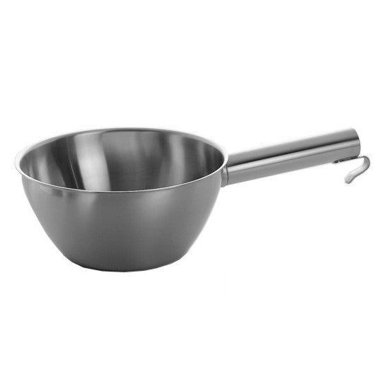 Tazzone inox con manico e gancio ø cm.20 lt.2