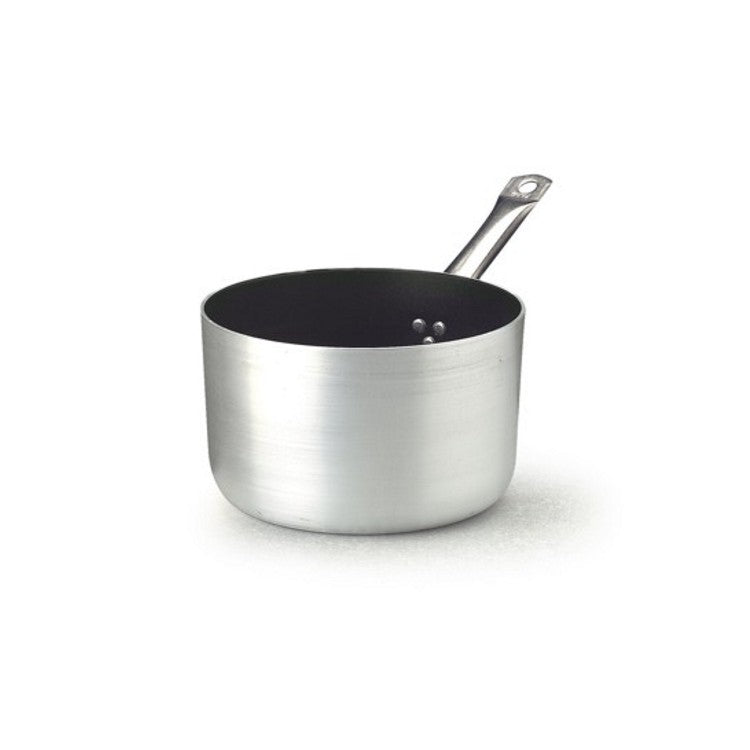 Casseruola alluminio antiaderente alta 1 man.ø cm.16 h.8 lt.2