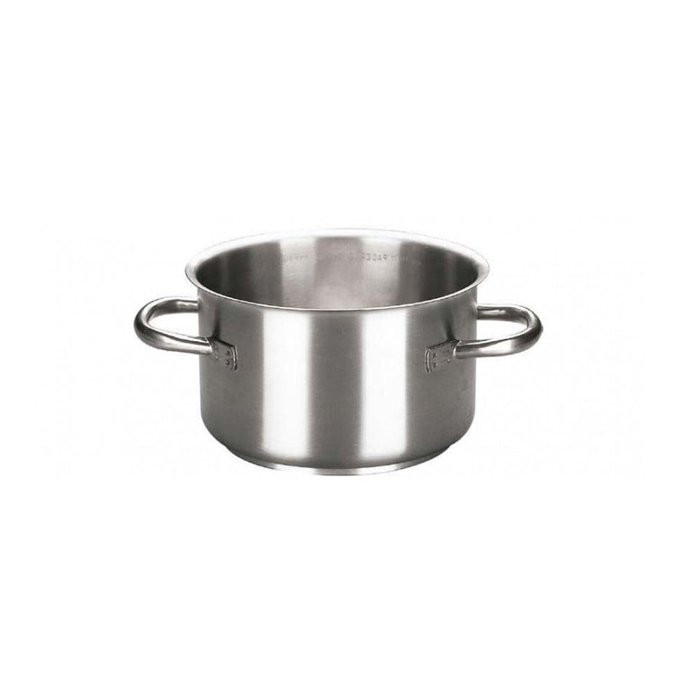 Casseruola inox alta 2 manici ø cm.16 h.9,5 lt.1,9 s1000