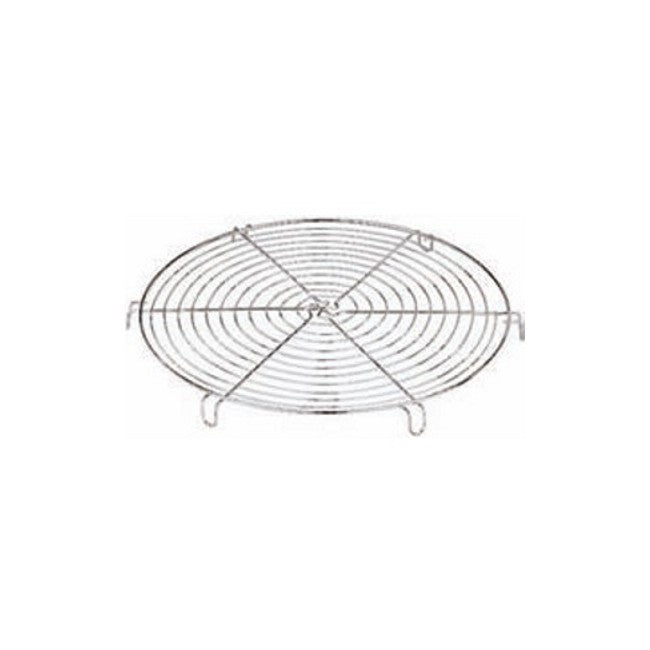 Griglia inox cromata di raffreddamento e glassaggio ø cm.30