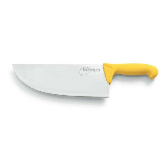 Coltello tridentum new line colpo cm.28 mm.5 giallo