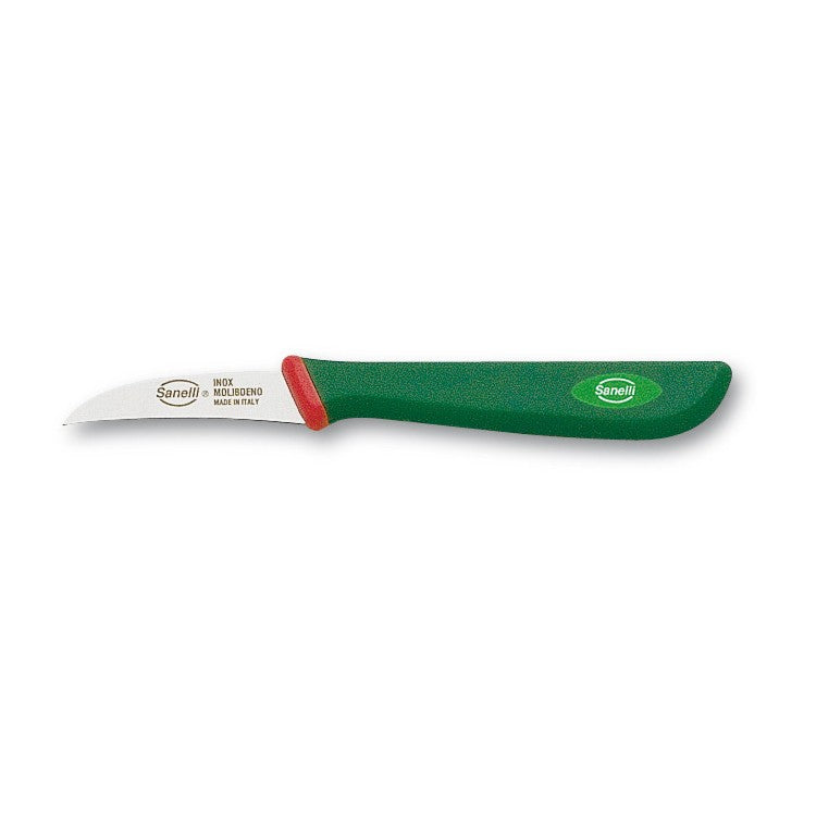Coltello spelucchino sanelli cm.6 curvo per verdura
