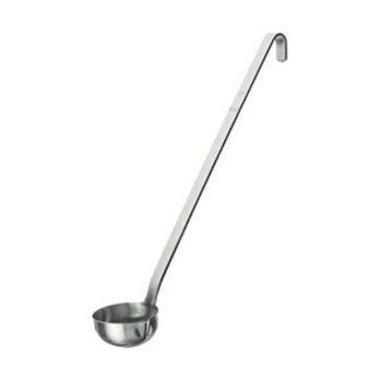 Mestolo inox unipezzo cm.6,5 becco a versare paderno