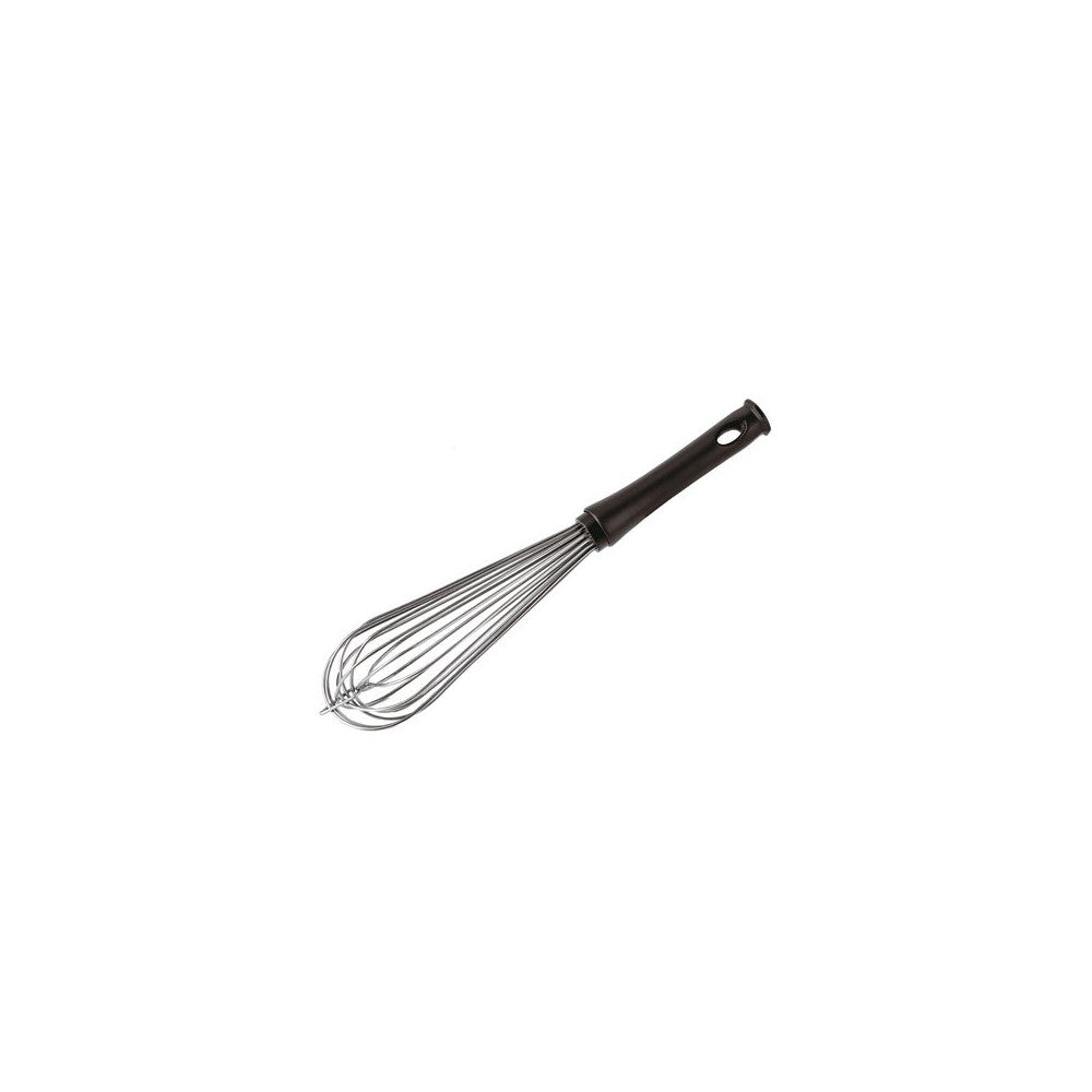 Frusta inox cm.45 8 fili manico nero