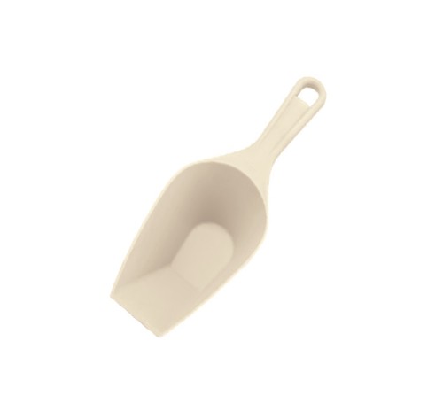 Sessola base piatta polipropilene lt.0,50
