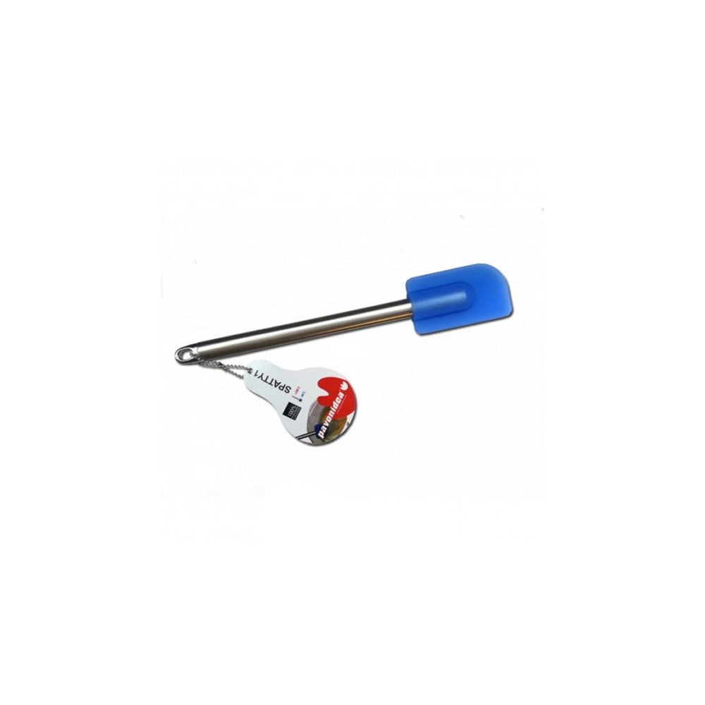Spatola leccapiatti cm.6,5x10,5 in silicone e manico inox pavoni