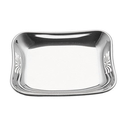 Cestino inox traforato rettangolare cm.27x20