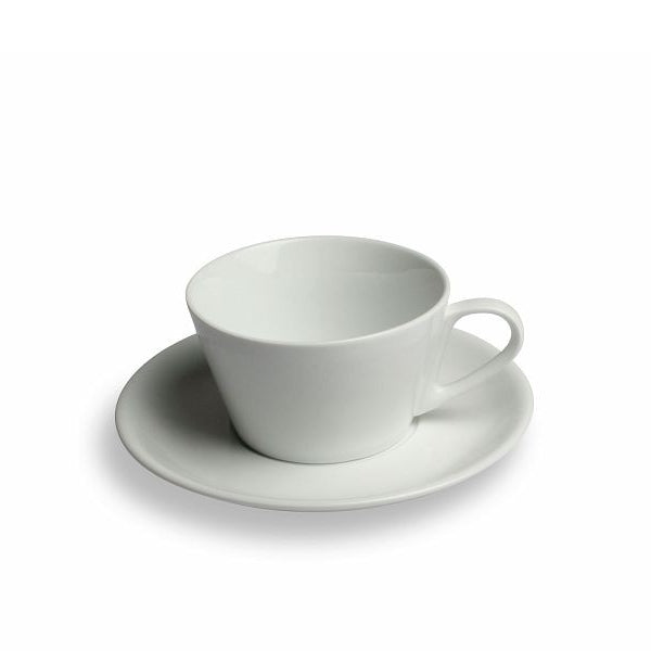 Portabustine tazza conica bianca