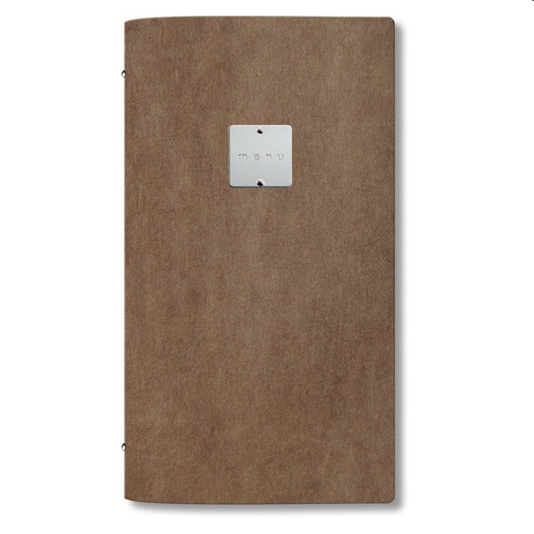 Portamenu' eco moda cm.23.2x31.8 marrone formato a4