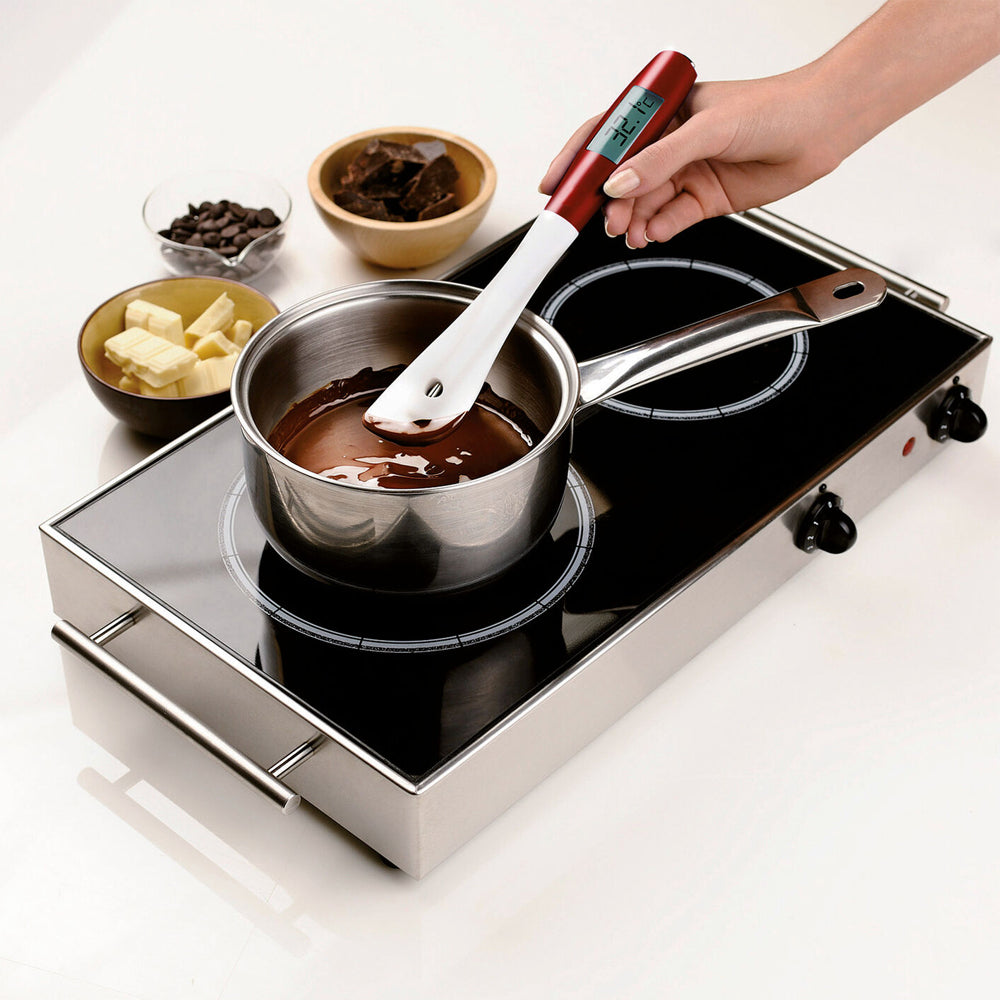 Termometro digitale con spatola silicone range -50+300°c