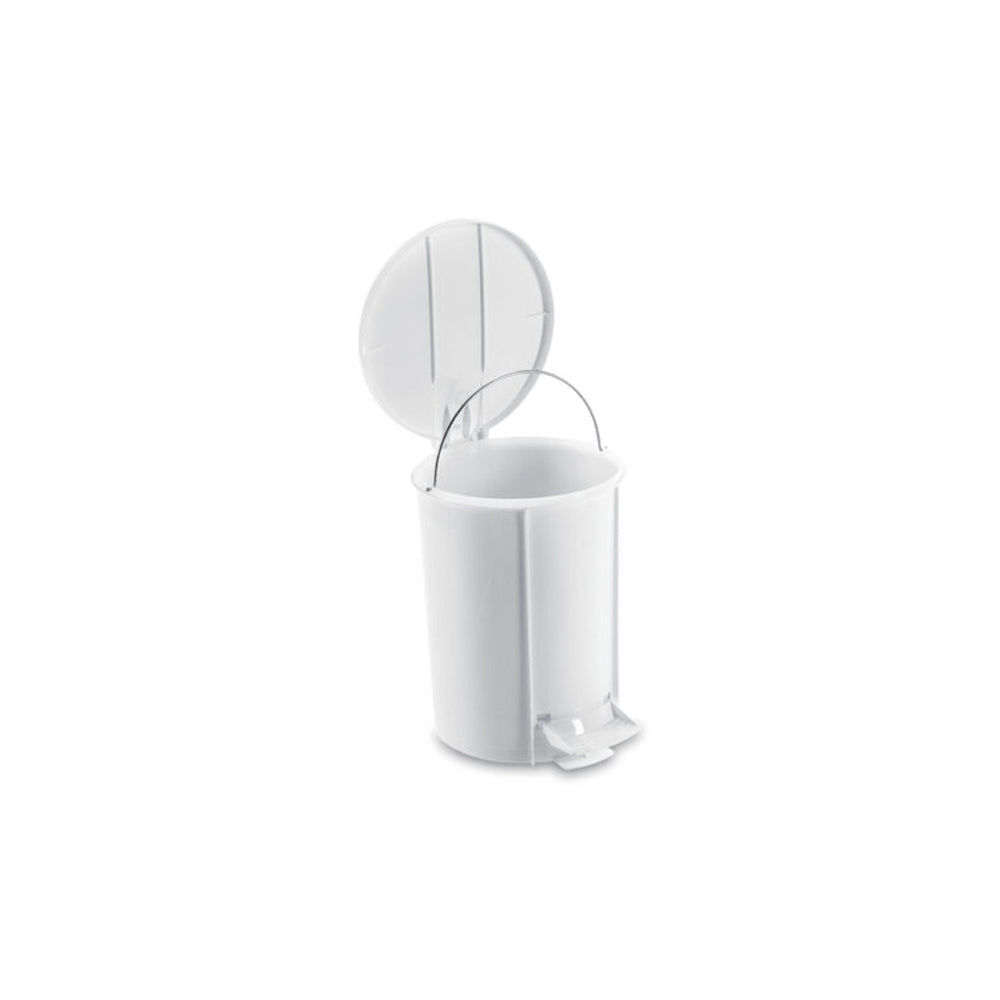 Pattumiera plastica mini domus con pedale lt.6