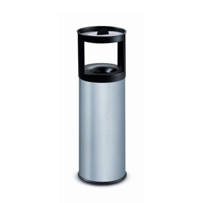 Posacenere gettacarte autoestinguente cm.25x80 inox satinato a/572
