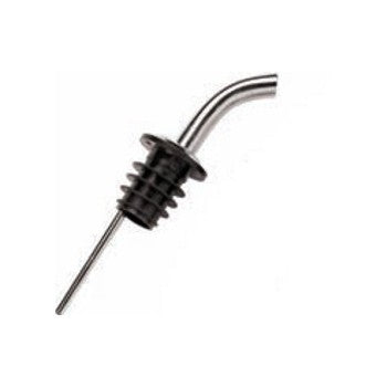 Tappo versatore nichelato curvo