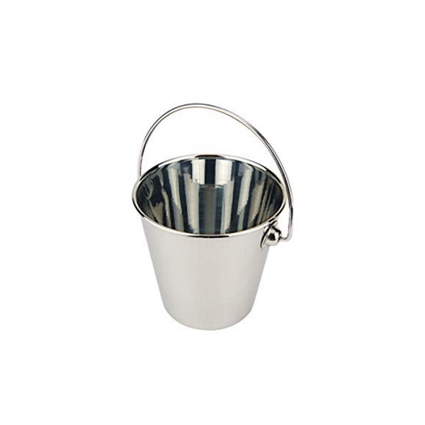 Mini secchiello inox monoporzione cl.32
