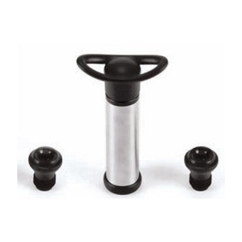 Pompa salvavino con 2 tappi silicone