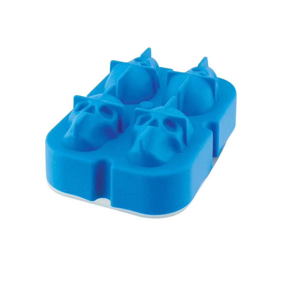 Stampo silicone mixage 4 teschi di ghiaccio
