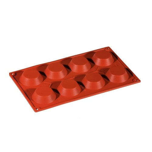 Stampo silicone tartelletta ø cm.6 h.1,7 8 impronte